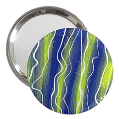 Texture Multicolour Gradient Grunge 3  Handbag Mirrors