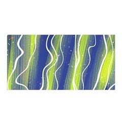 Texture Multicolour Gradient Grunge Satin Wrap 35  X 70 