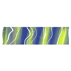 Texture Multicolour Gradient Grunge Oblong Satin Scarf (16  X 60 ) by Cemarart