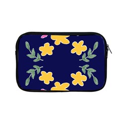 Doodle Flower Leaves Plant Design Apple Macbook Pro 13  Zipper Case