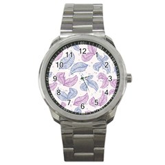 Blob Gradient Blur Scatter Sport Metal Watch