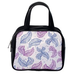 Blob Gradient Blur Scatter Classic Handbag (one Side)