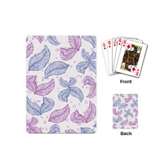 Blob Gradient Blur Scatter Playing Cards Single Design (mini) by Cemarart