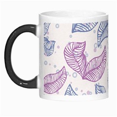 Leaves Line Art Background Morph Mug