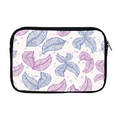 Boho Bohemian Leaves Branch Beige Apple Macbook Pro 17  Zipper Case