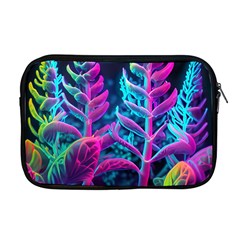 Spring Flower Neon Wallpaper Apple Macbook Pro 17  Zipper Case