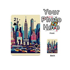 Skyscrapers City Usa Playing Cards 54 Designs (mini)