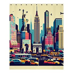 Skyscrapers City Usa Shower Curtain 60  X 72  (medium) 