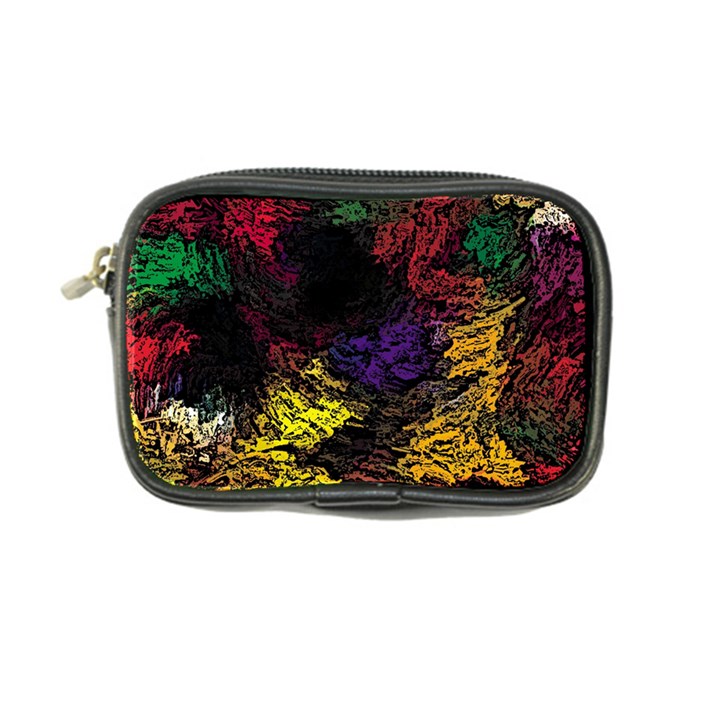 Abstract Painting Colorful Coin Purse