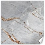 Gray Light Marble Stone Texture Background Canvas 12  x 12  11.4 x11.56  Canvas - 1