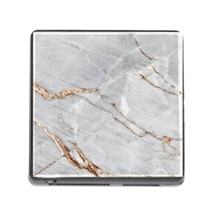 Gray Light Marble Stone Texture Background Memory Card Reader (square 5 Slot)
