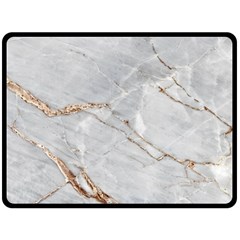 Gray Light Marble Stone Texture Background Fleece Blanket (large)