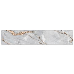 Gray Light Marble Stone Texture Background Small Premium Plush Fleece Scarf