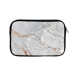 Gray Light Marble Stone Texture Background Apple Macbook Pro 13  Zipper Case