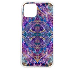 Cobalt Arabesque Iphone 12 Pro Max Tpu Uv Print Case by kaleidomarblingart