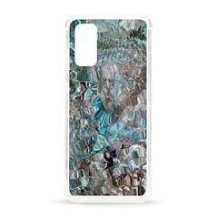 Mono Turquoise Blend Samsung Galaxy S20 6 2 Inch Tpu Uv Case by kaleidomarblingart