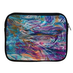 Abstarct Cobalt Waves Apple Ipad 2/3/4 Zipper Cases