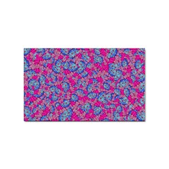 Colorful cosutme collage motif pattern Sticker Rectangular (10 pack)