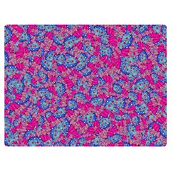Colorful Cosutme Collage Motif Pattern Two Sides Premium Plush Fleece Blanket (extra Small) by dflcprintsclothing
