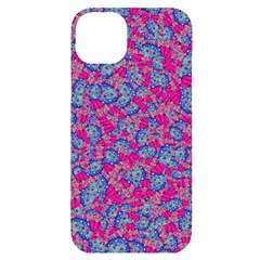 Colorful Cosutme Collage Motif Pattern Iphone 14 Plus Black Uv Print Case by dflcprintsclothing