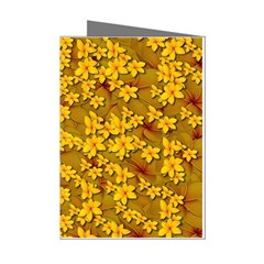 Blooming Flowers Of Lotus Paradise Mini Greeting Cards (pkg Of 8)