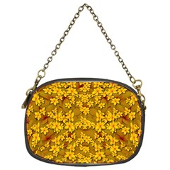 Blooming Flowers Of Lotus Paradise Chain Purse (one Side)