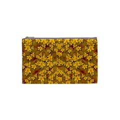 Blooming Flowers Of Lotus Paradise Cosmetic Bag (small)