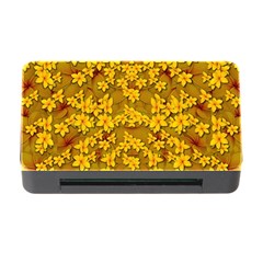 Blooming Flowers Of Lotus Paradise Memory Card Reader With Cf