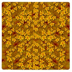 Blooming Flowers Of Lotus Paradise Uv Print Square Tile Coaster 