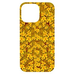 Blooming Flowers Of Lotus Paradise Iphone 14 Pro Max Black Uv Print Case