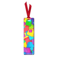 Abstract Cube Colorful  3d Square Pattern Small Book Marks