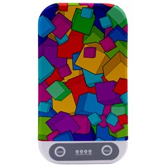 Abstract Cube Colorful  3d Square Pattern Sterilizers