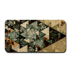 Triangle Geometry Colorful Fractal Pattern Medium Bar Mat