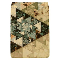 Triangle Geometry Colorful Fractal Pattern Removable Flap Cover (s)