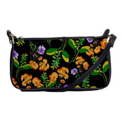 Flowers Pattern Art Floral Texture Shoulder Clutch Bag