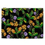 Flowers Pattern Art Floral Texture Cosmetic Bag (XXL) Front
