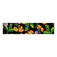 Flowers Pattern Art Floral Texture Velvet Scrunchie