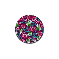 Flowers Pattern Art Texture Floral Golf Ball Marker (10 Pack)