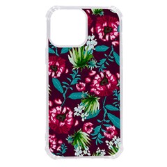 Flowers Pattern Art Texture Floral Iphone 13 Pro Max Tpu Uv Print Case