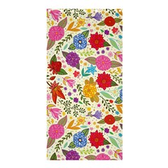 Colorful Flowers Pattern Shower Curtain 36  X 72  (stall) 