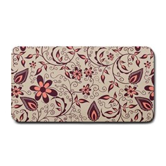 Violet Floral Pattern Flowers Vintage Flora Patterns Medium Bar Mat