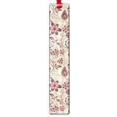 Violet Floral Pattern Flowers Vintage Flora Patterns Large Book Marks