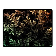 Fractal Patterns Gradient Colorful Fleece Blanket (small)