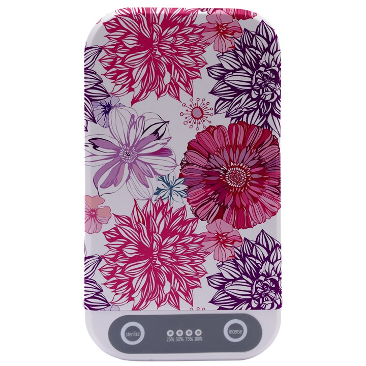 Violet Floral Pattern Sterilizers