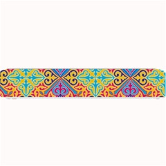 Colorful Flora Flora Kazakh Pattern Small Bar Mat