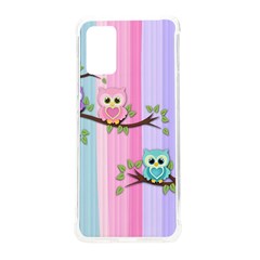 Owls Family Stripe Tree Samsung Galaxy S20plus 6 7 Inch Tpu Uv Case