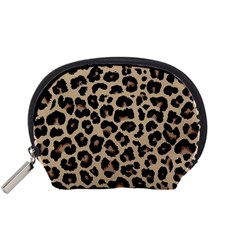 Leopard Animal Skin Patern Accessory Pouch (small) by Bedest