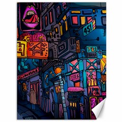 Wallet City Art Graffiti Canvas 36  x 48 