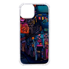 Wallet City Art Graffiti Iphone 14 Tpu Uv Print Case by Bedest