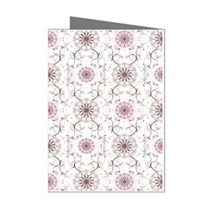 Pattern Texture Design Decorative Mini Greeting Cards (pkg Of 8) by Grandong